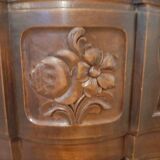 Louis XV style chest of drawers - 2 drawers - Curved feet - 1980s