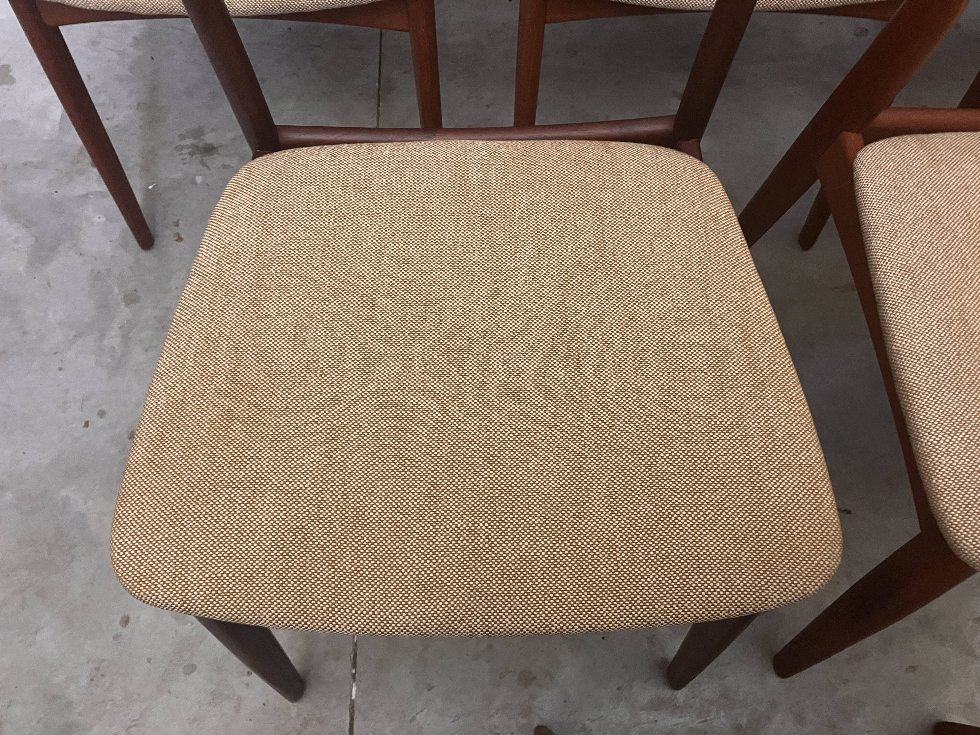 Chaises de salle à manger design danois 6 Viborg Stolefabrik R. Borregaard