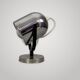 Reggiani Orb Table Lamp Metal Eye Modern Design Vintage 1970s