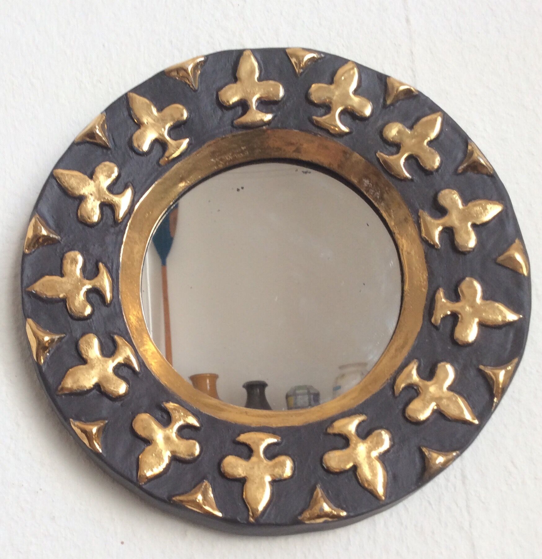 Ceramic mirror, 1960s