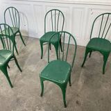 Set of 6 TOLIX chairs model "B"