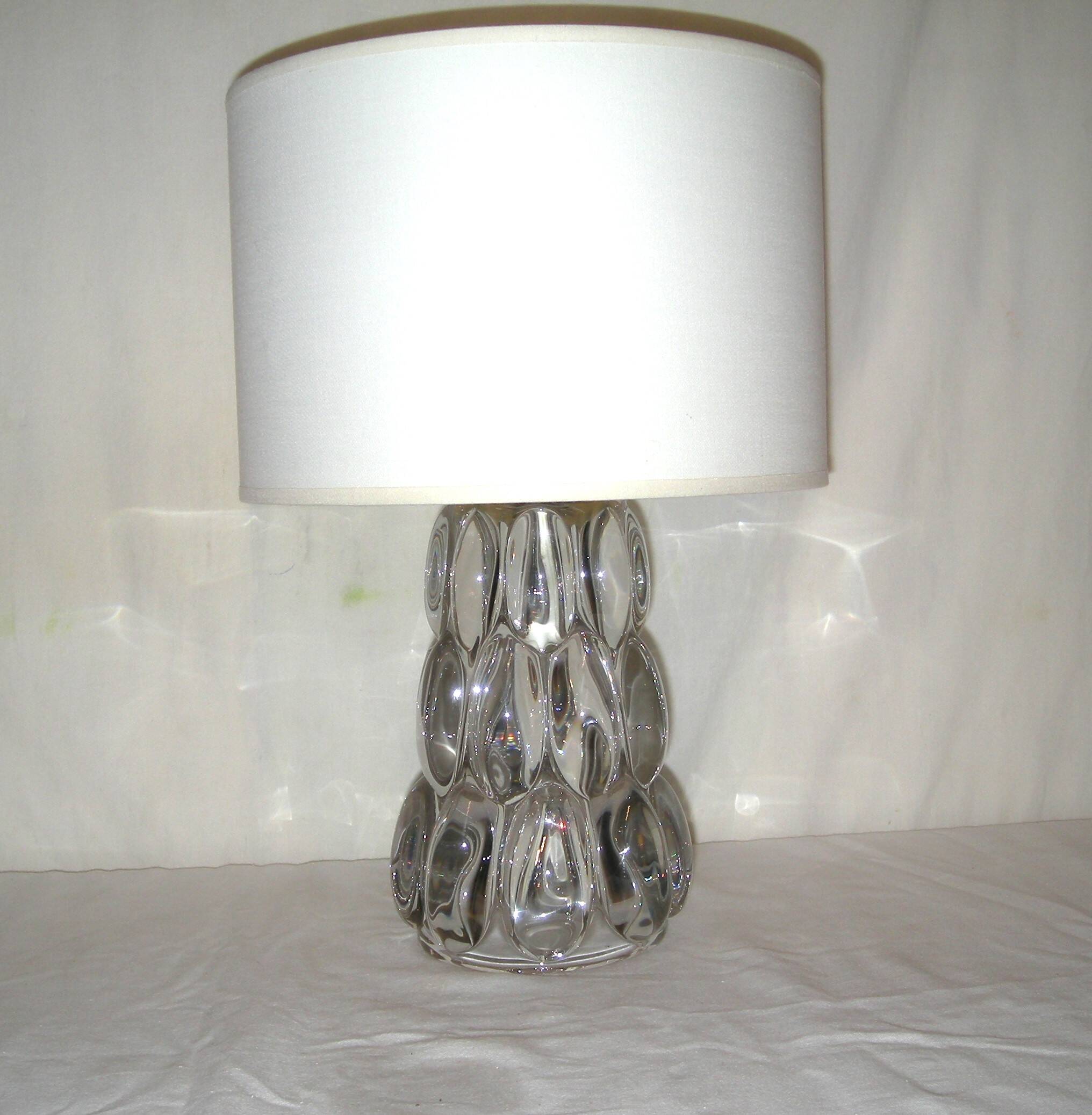 crystal lamp from Sèvres - Etruscan series from the 50s
