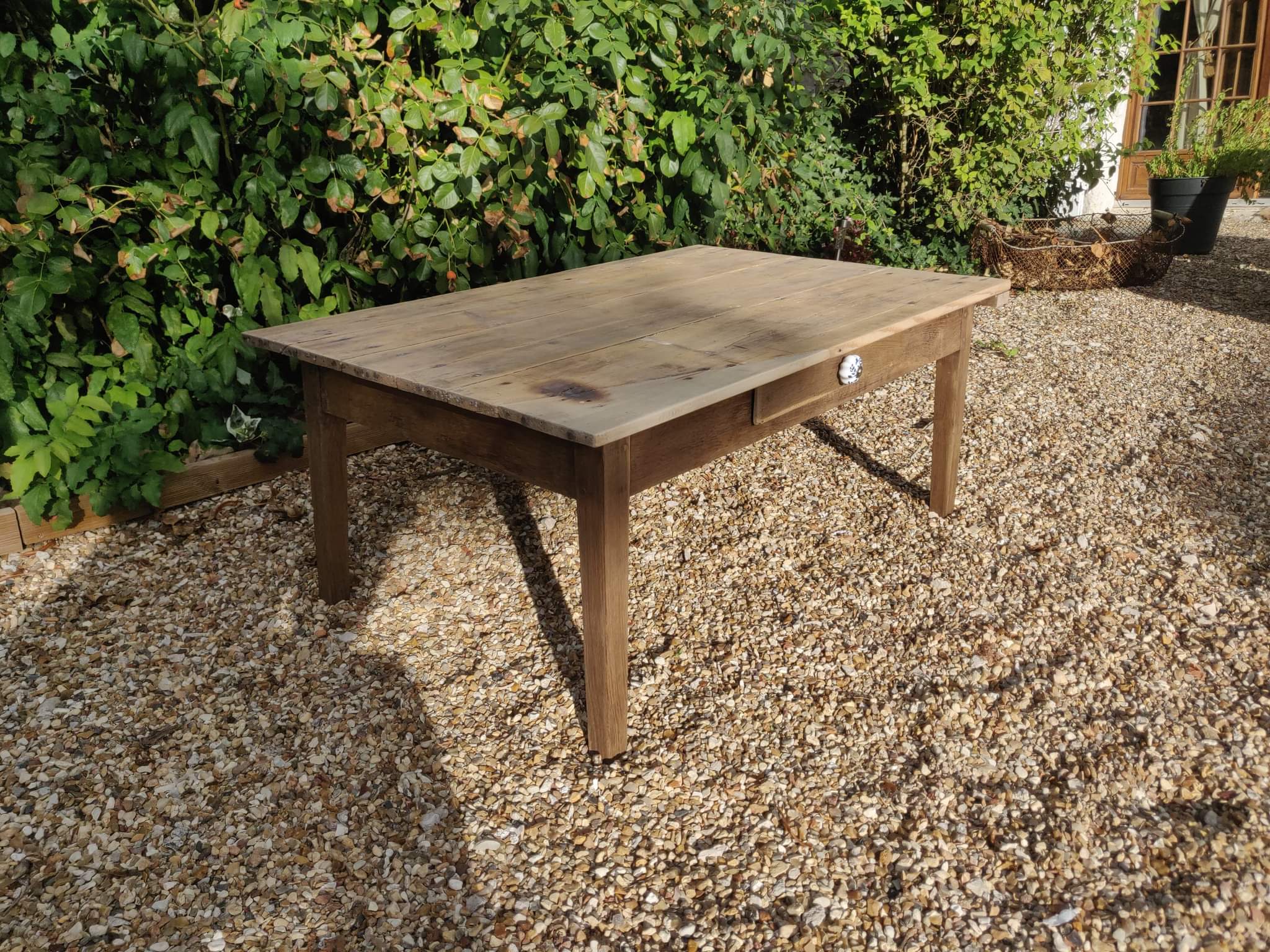 Coffee table farmhouse old camp