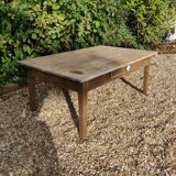 Table basse ferme camp ancienne