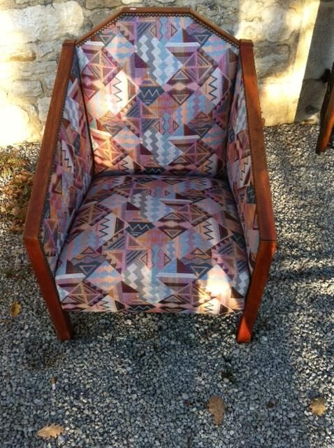 Petit fauteuil art déco