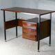 Bureau en bois léger, France, circa 1950