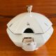 Art Deco soup tureen by Victoria China Czechoslovakia, 1920s