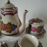 Ninon Coffee Service from Pornic Earthenware