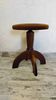 Antique piano stool