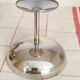 Set of 5 ice cream cups on a stand, in 18/10 stainless steel. (ref 5)