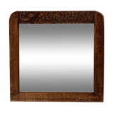 Old Art Deco mirror 38x36cm