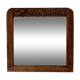 Miroir Art Deco ancien 38x36cm