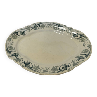 Plat de présentation en porcelaine