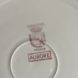 12 plates Sarreguemines & Digoin Model Aurore