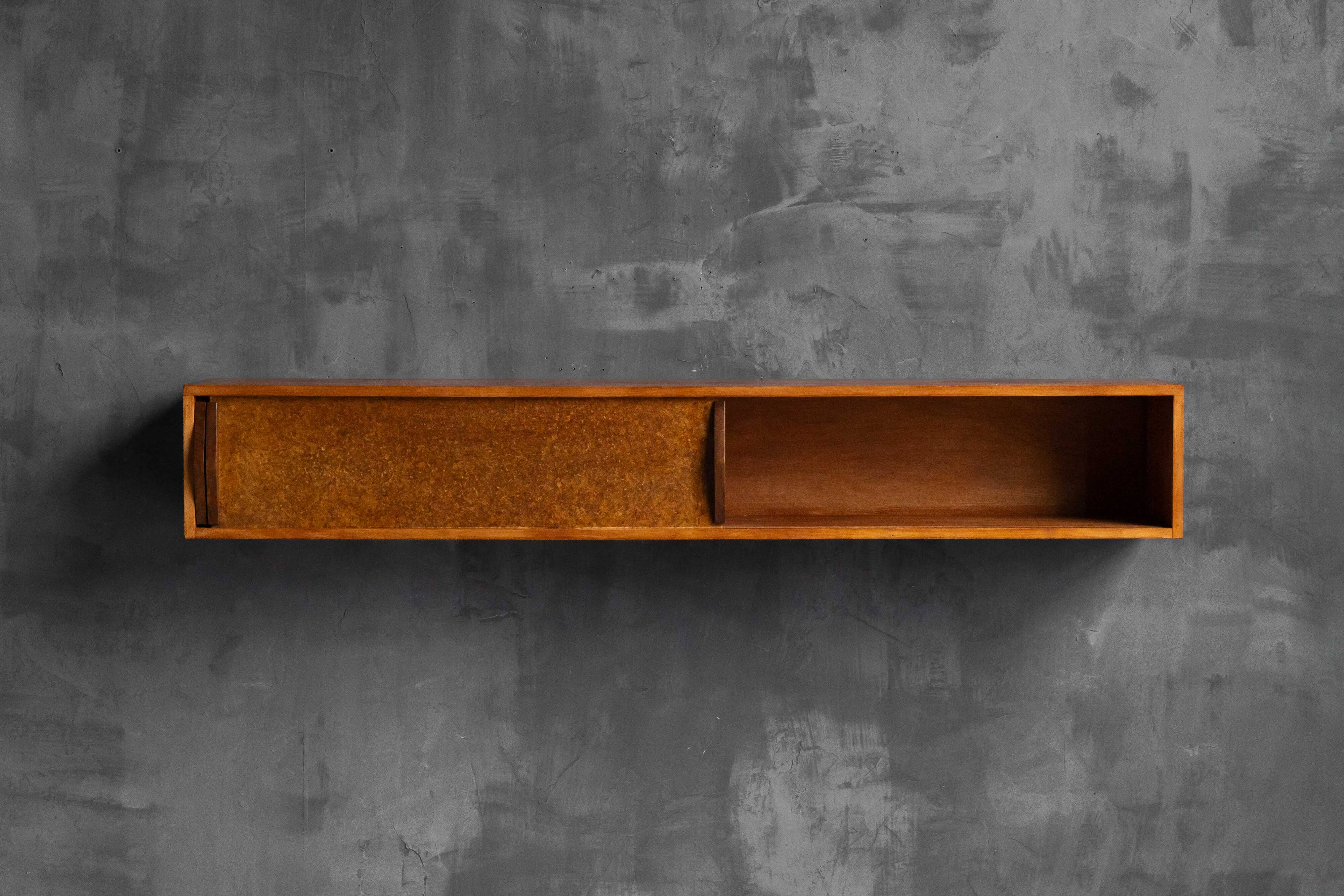 Wall-mounted shelf by Charlotte Perriand & Atelier Jean Prouvé, France, 1954