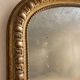 Large Louis-Philippe mirror with a gadrooned decoration — France, 19th century