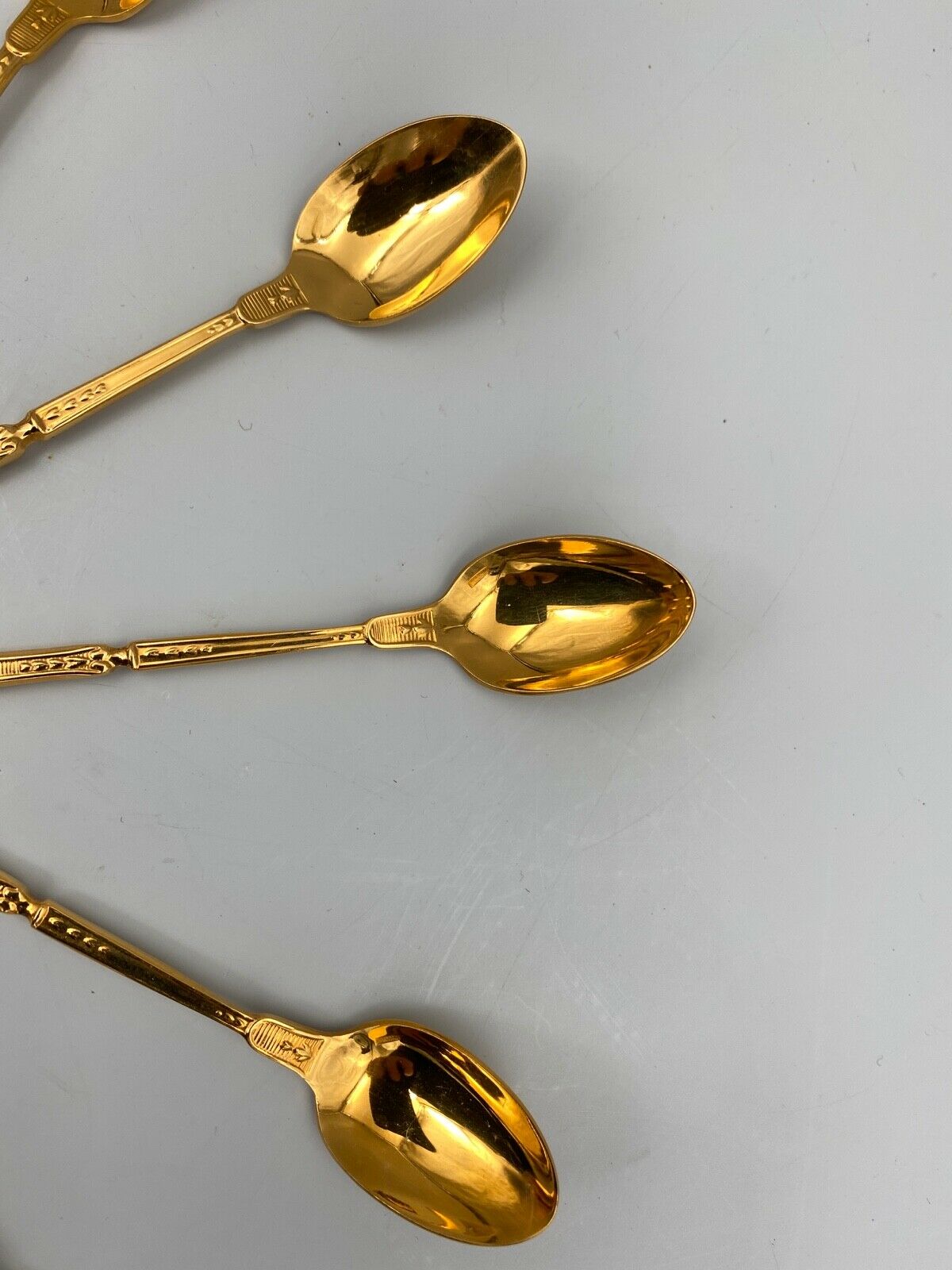 Box set 12 spoonfuls francois frionnet paris metal dore
