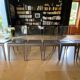 Lot de 6 chaises altuglass collection Roche Bobois
