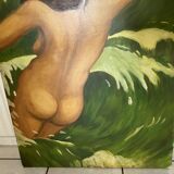 Painting on canvas