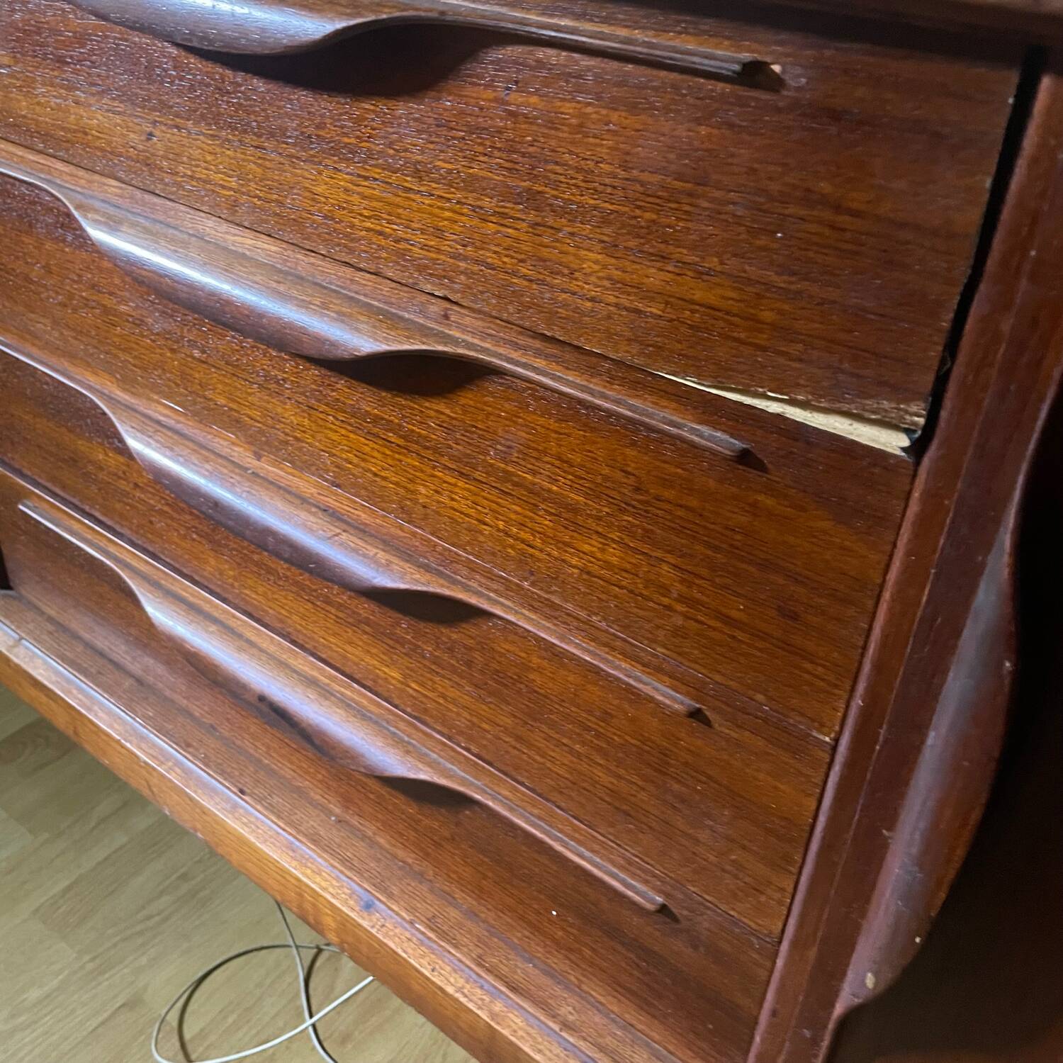 Enfilade vintage Bernhard Pedersen & Son – Design danois 1960 – 240 cm