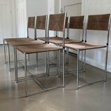 Set of 6 'Paludis' chairs, Giandomenico Belotti for Alias, Italy, 1980s