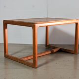 Vintage rectangular rosewood coffee table, Scandinavian design