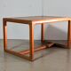 Vintage rectangular rosewood coffee table, Scandinavian design