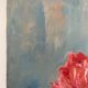 Ancient painting, still life in vase, flower pot and pitcher, signed, 20th century
