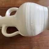 Terracotta amphora vase