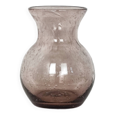 Blown glass vase