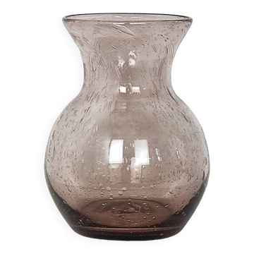 Vase en verre soufflé