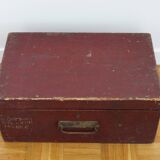 Ancienne malle de service militaire
