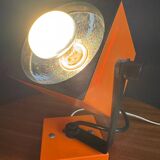 Philips orange wall lamp from the 1970s.