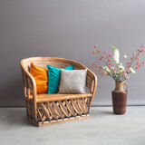 Mexican Chair with table 80 s