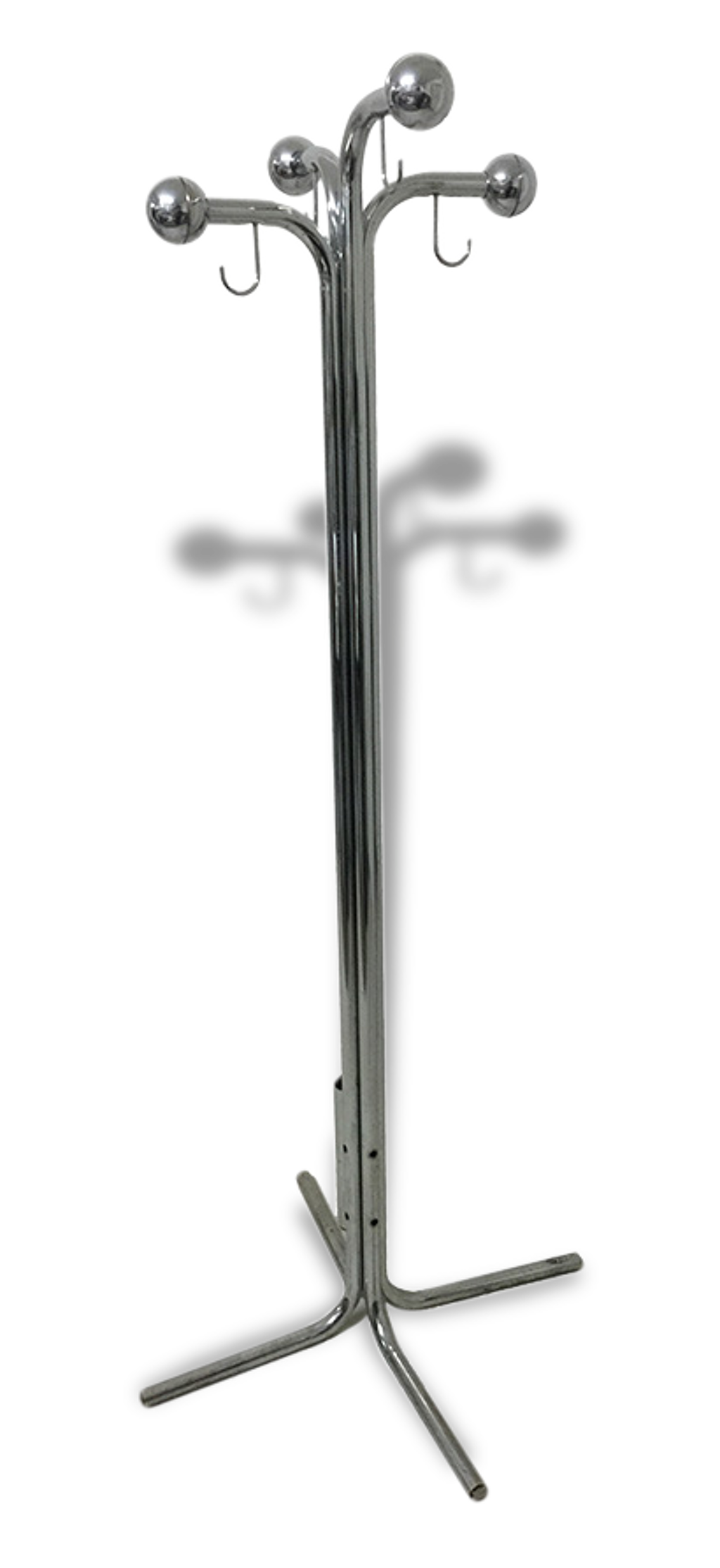 Vintage Chrome Coat rack by Bulo 1970’s Selency