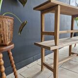 Paire de bancs anciens