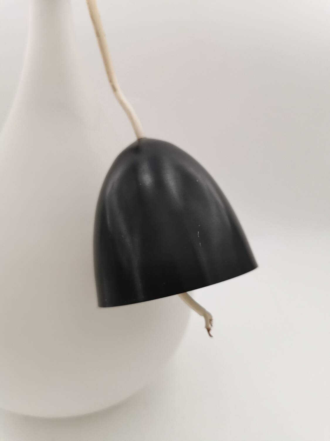 Vintage pendant lamp design Uno&Östen Kristiansson Luxus Vittsjo Sweden 1960s