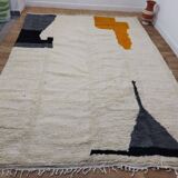 Handmade wool Berber rug 360 x 260 cm