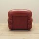 Burgundy armchair, Italian design, 1970s, production: Italy