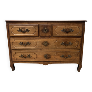 Commode Louis XV en chêne