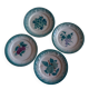 4 dessert plates in earthenware from Castres