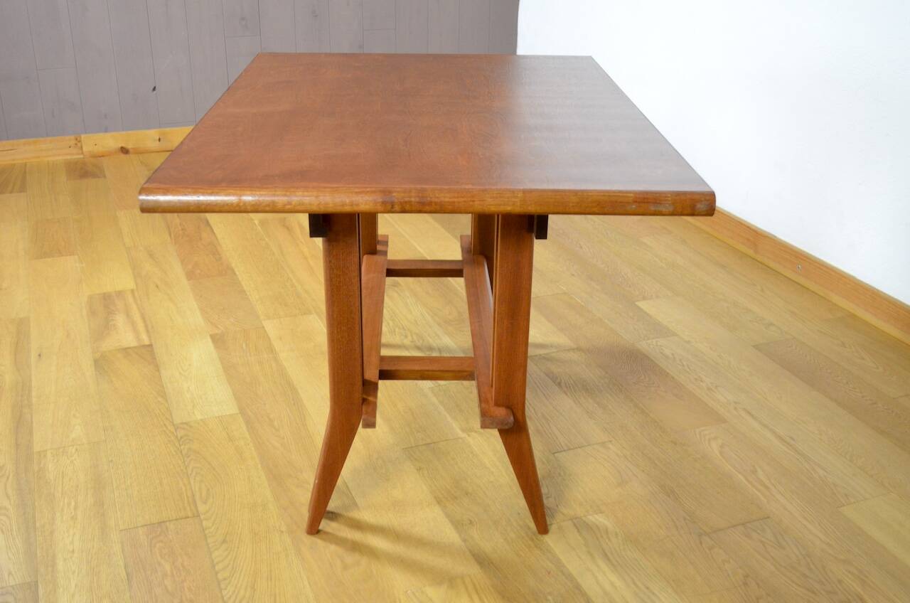 Table de Repas Pieds Compas Vintage 1960