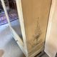 Armoire peinte Style Louis XVI-Directoire , 1 porte vitrée