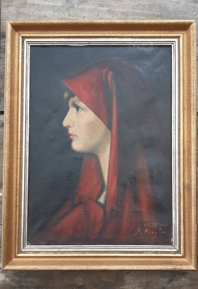 Fabiola, oil on canvas