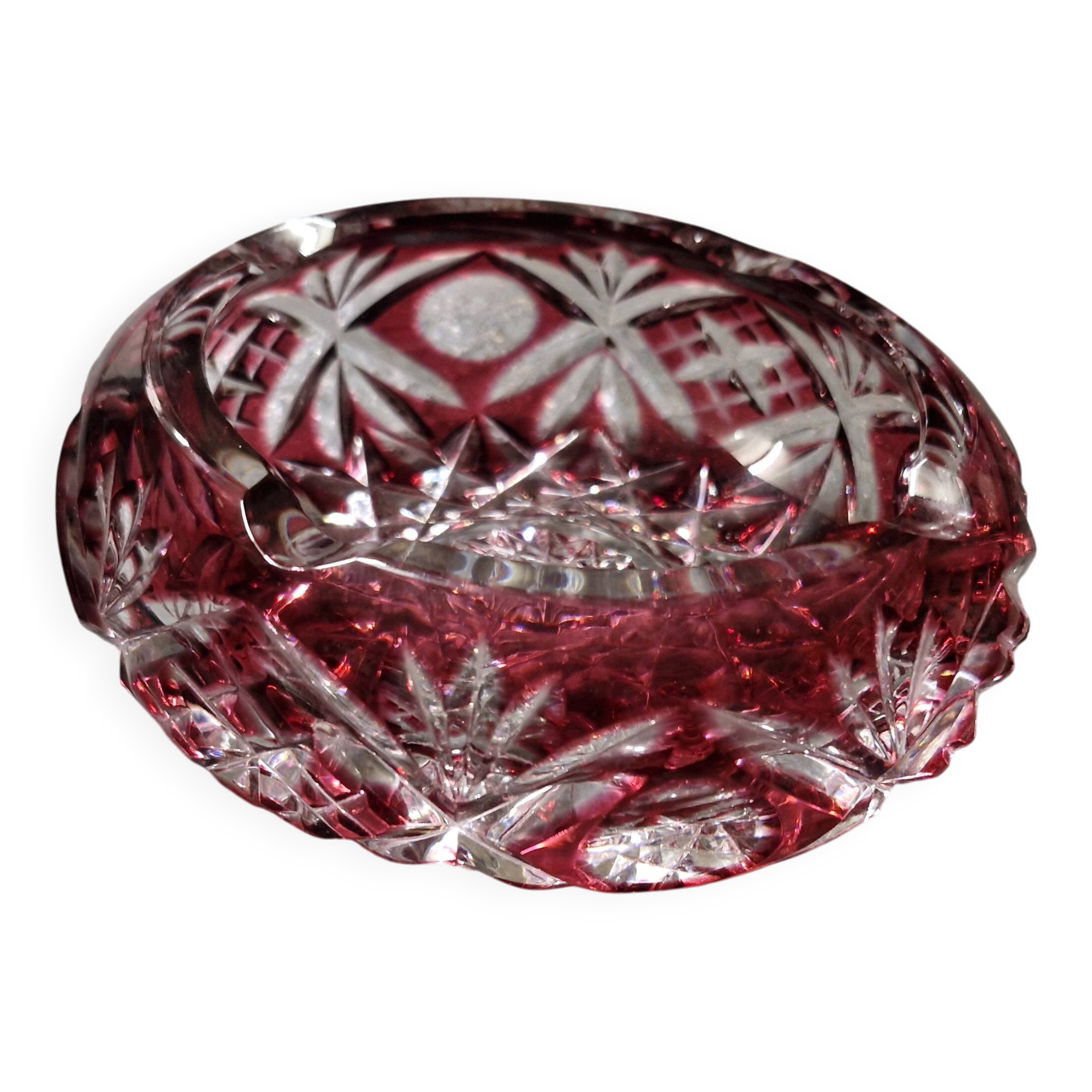 Crystal ashtray