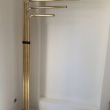 Vintage 1970s adjustable gold floor lamp designed by Goffredo Reggiani