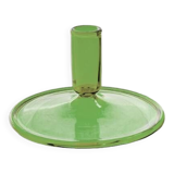Green Flat Candle Holder