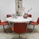 Table basse vintage en marbre PK54 Poul Kjaerholm pour Fritz Hansen 1990