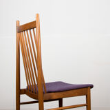 Series of 4 Danish dining chairs