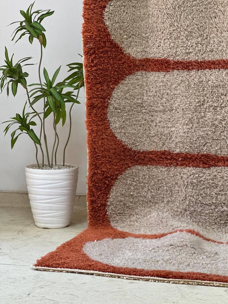 Handmade Azilal rug size 150 x 250 cm